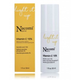 Nacomi Next Level Light Up Vitamin C 15% отбеливающая сыворотка для лица