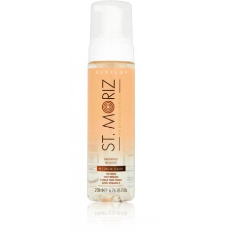 St. Moriz Professional Clear Pro Tanning Mousse pašiedeguma putas 200 ml.