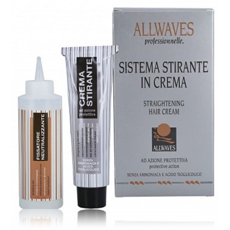 Allwaves Straightening matu iztaisnošanas komplekts (krēms 100 ml. + neitralizators 100 ml.)