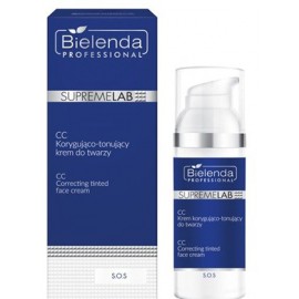 Bielenda Professional SupremeLab S.O.S. CC Correcting Tinted Face Cream sejas krēms