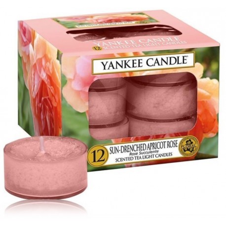 Yankee Candle Sun-Drenched Apricot Rose aromātiska svece