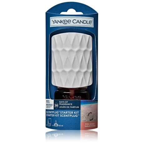 Yankee Candle ScentPlug Starter Kit Black Cherry mājas aromātu komplekts (elektriskā pamatne 1 gab. + gaisa atsvaidzinātājs 18,5 ml.)