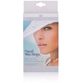 Revitale Wax Strips Facial depilācijas vaska sloksnes sejai