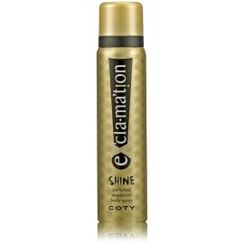 Coty Exclamation Shine Deodorant Spray izsmidzināms dezodorants sievietēm