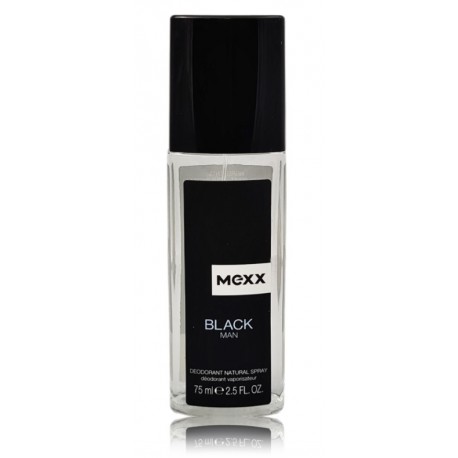 Mexx Black for Him aromatizēts izsmidzināms dezodorants vīriešiem