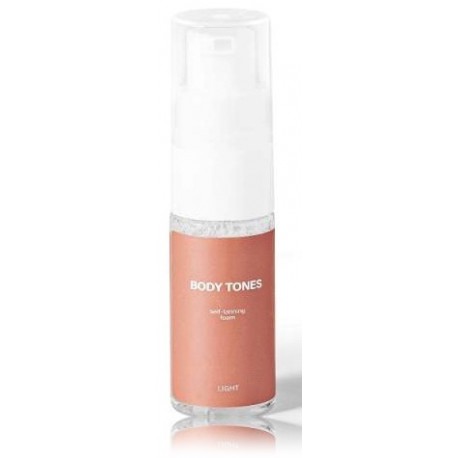 Body Tones Self Tanning Foam pašiedeguma putas