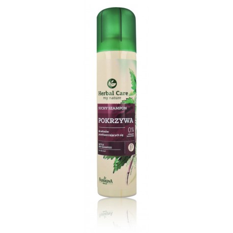 Farmona Herbal Care Nettle Dry Shampoo sausais šampūns taukainiem matiem