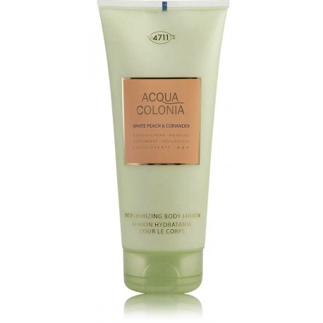 4711 Acqua Colonia White Peach & Coriander Body Lotion ķermeņa losjons vīriešiem un sievietēm