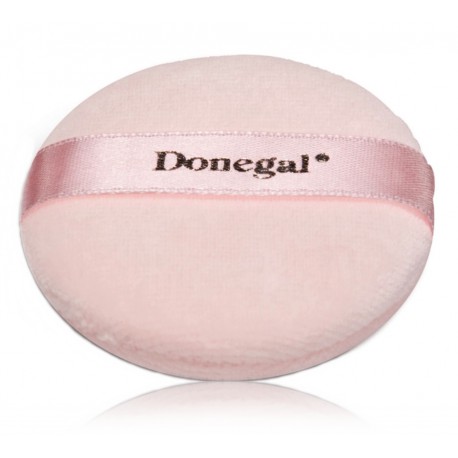 Donegal Make-up Puff Powder Pink birstošā un kompaktā pūdera spilventiņš 1 gab.