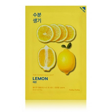 Holika Holika Pure Essence Mask Sheet Lemon balinoša sejas maska