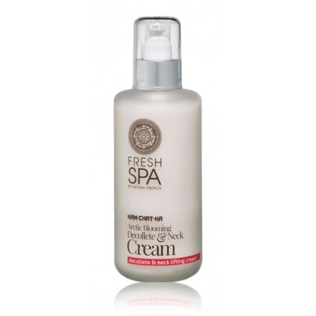 Natura Siberica Fresh Spa Arctic Blooming Cream nostiprinošs kakla un dekoltē zonas krēms