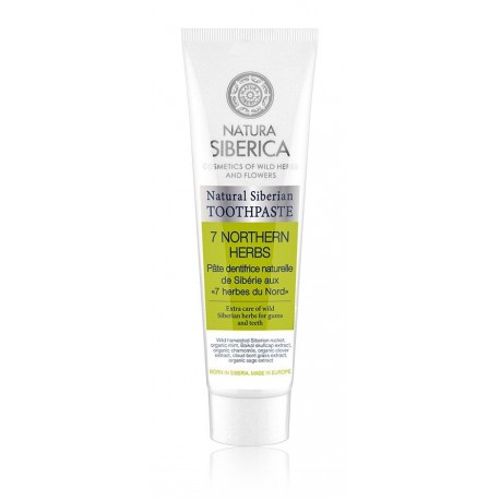 Natura Siberica Natural Siberian Toothpaste 7 Northern Herbs zobu pasta