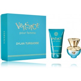 Versace Pour Femme Dylan Turquoise набор для женщин (30 мл. EDT + 50 мл. лосьон для тела)