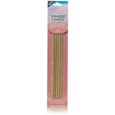 Yankee Candle Pre-Fragranced Pink Sands aromatizētas niedru nūjiņas