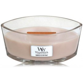 WoodWick Vanilla & Sea Salt aromātiska svece