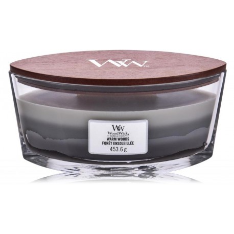 WoodWick Trilogy Warm Woods aromātiska svece