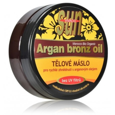 Vivaco SUN Argan Bronz Oil масло для тела с аргановым маслом для загара