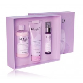 Inebrya Blondesse Blonde Miracle komplekts gaišiem matiem (300 ml. šampūns + 250 ml. maska ​​+ 50 ml. serums)