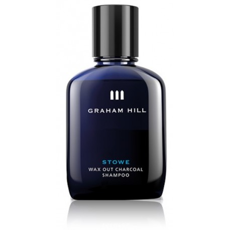 Graham Hill STOWE Wax Out Charcoal Shampoo dziļi attīrošs šampūns vīriešiem