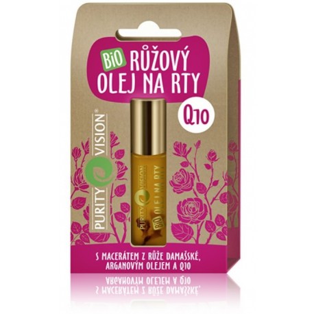 Purity Vision Bio Rose Oil rožu eļļa lūpām