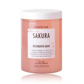 Inebrya Sakura Restorative Mask atjaunojoša galvas ādas un matu maska