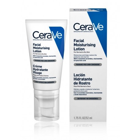 CeraVe Facial Moisurising Lotion nakts mitrinošs sejas losjons