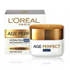 L'oreal Paris Age Perfect Night nakts sejas krēms nobriedušai ādai