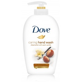 Dove Caring Hand Wash With Shea Butter With Warm Vanilla šķidrās roku ziepes