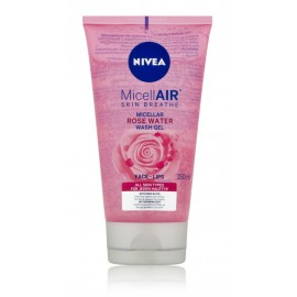 Nivea MicellAIR Rose Water Micellar Wash Gel micelinis veido prausiklis