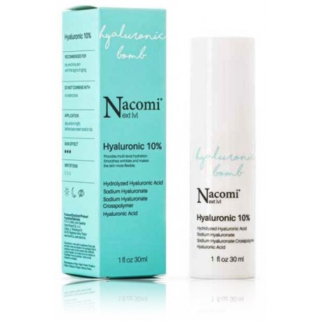 Nacomi Next Level Hyaluronic 10% увлажняющая сыворотка для лица