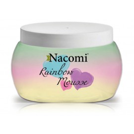 Nacomi Rainbow Mousse mitrinošs ķermeņa krēms