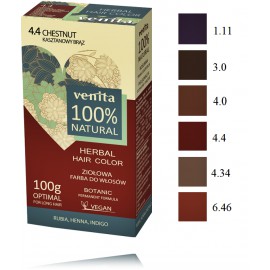 Venita Herbal Hair Color 100 % dabīgas augu matu krāsas