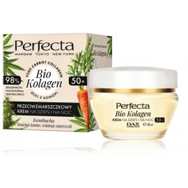 Perfecta Bio Kolagen 50+ dienas un nakts krēms pret grumbām