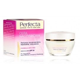 Perfecta Capillary Anti-Redness SPF20 dienas sejas krēms ar paplašinātiem kapilāriem