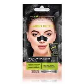 Bielenda Carbo Detox Cleansing Carbon Nose Pore Strips attīrošie plāksteri deguna zonai