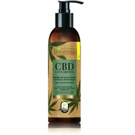 Bielenda CBD Cannabidiol Face Cleansing Emulsion attīroša sejas emulsija kombinētai un taukainai ādai