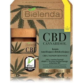 Bielenda CBD Cannabidiol Face Cream sejas krēms kombinētai un taukainai ādai