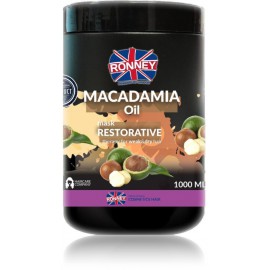 Ronney Macadamia Oil Complex Professional Mask Restorative atjaunojoša maska ​​vājiem un sausiem matiem