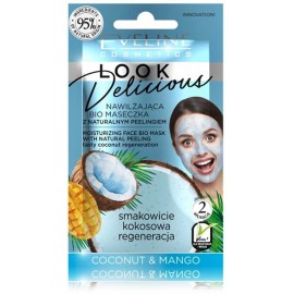 Eveline Look Delicious Moisturizing Bio Face Mask mitrinoša sejas maska