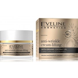 Eveline Organic Gold Anti-Wrinkle Lifting Face Cream pacilājošs sejas krēms