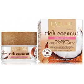 Eveline Rich Coconut Ultra-Nourishing Face Cream barojošs sejas krēms