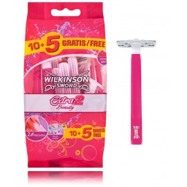 Wilkinson Sword Women Extra2 Beauty vienreizlietojamie skuvekļi