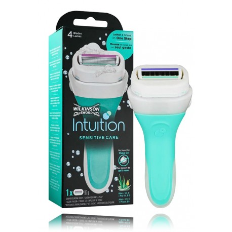 Wilkinson Sword Intuition Sensitive Care skuveklis sievietēm ar ziepēm