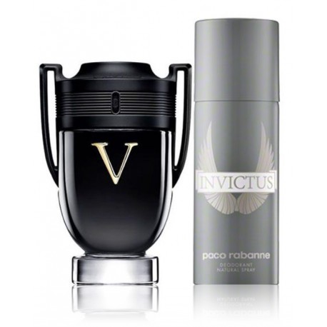 Paco Rabanne Invictus Victory набор для мужчин (100 мл. EDP + дезодорант-спрей 150 мл.)