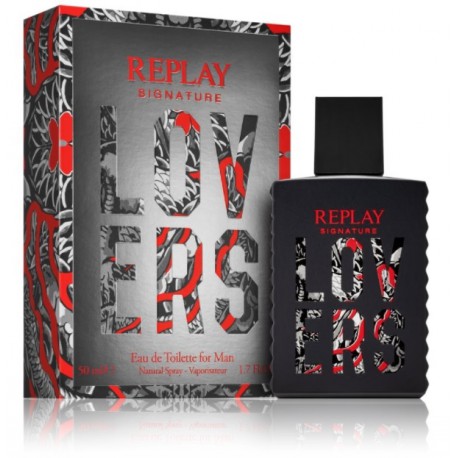 Replay Signature Lovers EDT smaržas vīriešiem