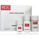 Diesel Plus Plus Masculine komplekts vīriešiem (75 ml. EDT + 30 ml. EDT + 75 ml. zīmuļu dezodorants)