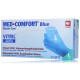 Med-Comfort Classic Line Nitrile-Vinyl Gloves синие винил-нитриловые перчатки