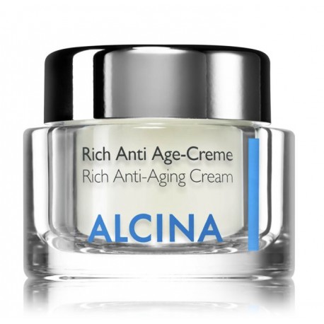 Alcina Rich Anti Age Cream mitrinošs sejas krēms nobriedušai ādai