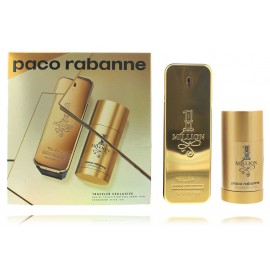Paco Rabanne 1 Million komplekts vīriešiem (100 EDT + 75 ml. zīmuļu dezodorants)