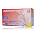 Med-Comfort Style Strawberry Nitrile Gloves rozā vienreizlietojamie nitrila cimdi 100 gab.